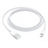 Cable Apple Lightning a USB Blanco 1m precio