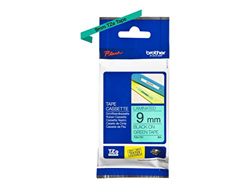 Brother TZe-721 (TZ-721) cinta mecanografica negro sobre verde en oferta