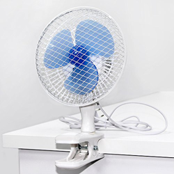 F-Air 2433406 Ventilador de Mesa con Clip-Pinza sujeción, Blanco precio