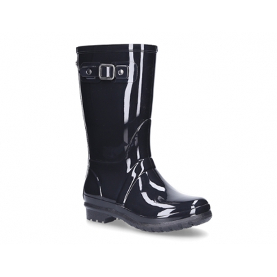 Bota De Agua Clásica Con Brillo Y Hebilla Para Niños. 30 Gris