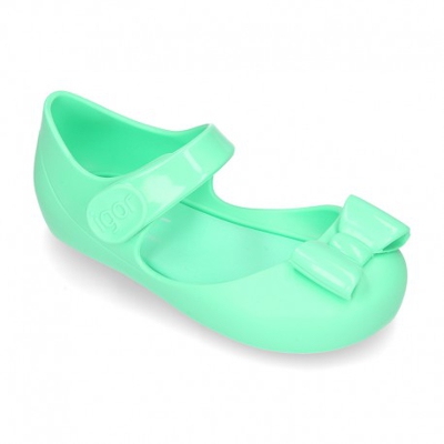 Cangrejera Tipo Bailarina Con Lazo Para Playa Y Piscina. 26 Menta