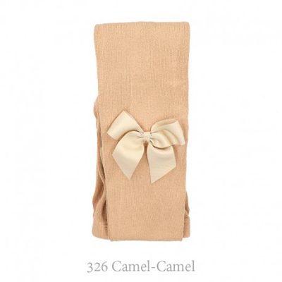Leotardo Liso Con Lazo Condor. 326-camel 00