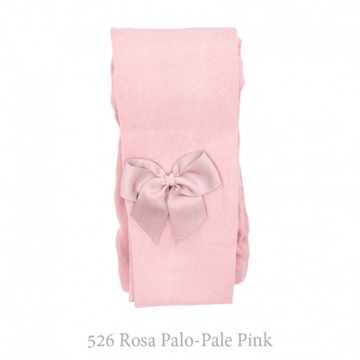 Leotardo Liso Con Lazo Condor. 526-rosa Palo 00