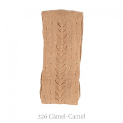 Leotardo Perlé Calado Lateral Condor. 326-camel 00 en oferta