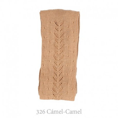 Leotardo Perlé Calado Lateral Condor. 326-camel 00