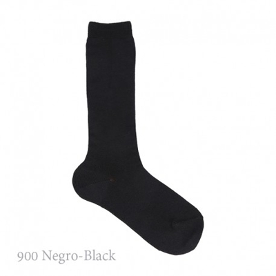 Calcetín Alto Básico Liso Condor. 900-negro 10