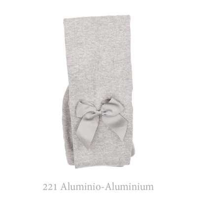 Leotardo Liso Con Lazo Condor. 221-aluminio 00