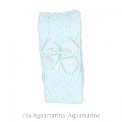 Leotardo Perlé Calados Con Lazo Condor. 6 725-aguamarina en oferta