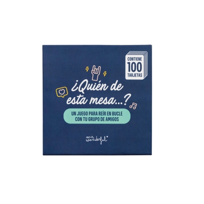 MR.WONDERFUL - Juego De Cartas Mr. Wonderful: ¿Quién De Esta Mesa...?