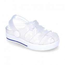 Nueva Cangrejera Tipo Zueco Para Playa Y Piscina. 25 Blanco en oferta