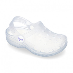 Cangrejeras Clásicas Tipo Zuecos Para Piscina Y Playa. 20 Blanco en oferta