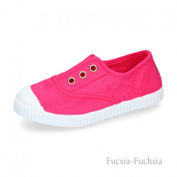 Bamba De Lona Con Elástico Y Puntera De Goma. 21 Fucsia precio