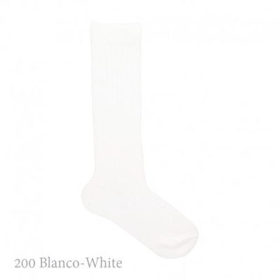 Calcetín Alto Canalé Condor. 200-blanco 8