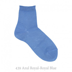 Calcetín Corto Punto Liso Condor. 00 439-azul Royal características
