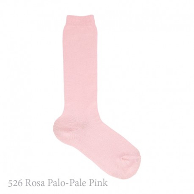 Calcetín Alto Básico Liso Condor. 526-rosa Palo 8