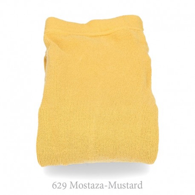 Leotardo Básico Liso Condor. 000 629-mostaza