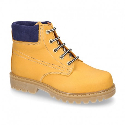 Bota Sport Todoterreno En Tallas Grandes. 35 Azul Medio..