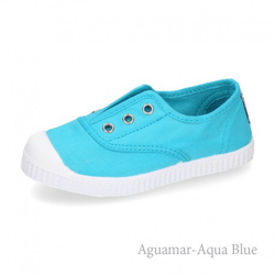 Bamba De Lona Con Elástico Y Puntera De Goma. 40 Aguamar precio