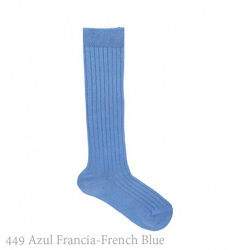 Calcetín Alto Canalé Condor. 449-azul Francia 4 en oferta