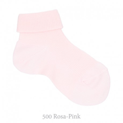Calcetín Tobillero Canalé Puño Vuelto Condor. 500-rosa 000 en oferta