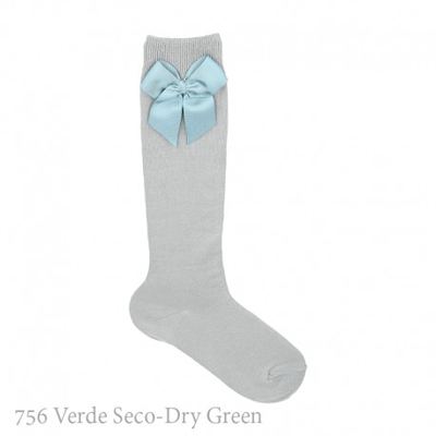 Calcetín Alto Lazo Condor. 756-verde Seco 6
