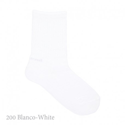 Calcetín Corto Sport Puño Rayas Condor. 200-blanco 12 en oferta