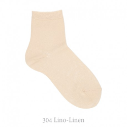 Calcetín Corto Punto Liso Condor. 304-lino 0 en oferta