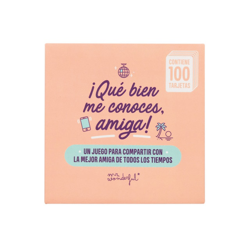 MR.WONDERFUL - Juego De Cartas Mr. Wonderful: ¡Qué Bien Me Conoces, Amiga! en oferta
