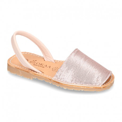 Menorquina Tira En Piel Extra Suave Con Lentejuelas. 32 Rosa precio