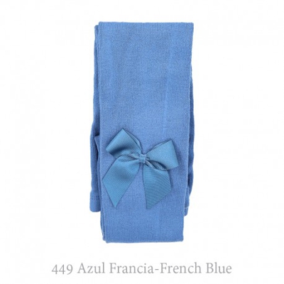Leotardo Liso Con Lazo Condor. 449-azul Francia 4