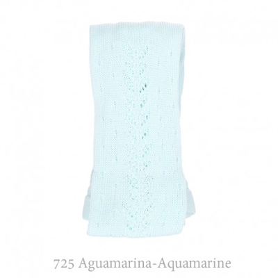 Leotardo Perlé Calado Lateral Condor. 00 725-aguamarina