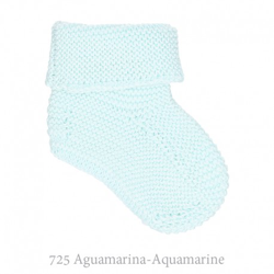 Patuco Botita Punto Bobo Condor. 000 725-aguamarina características