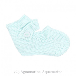 Patuco Punto Bobo Con Botones Condor. 000 725-aguamarina en oferta