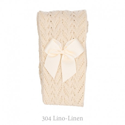 Leotardo Perlé Calados Con Lazo Condor. 304-lino 000