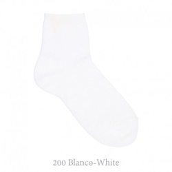 Calcetín Corto Punto Liso Condor. 200-blanco 10 en oferta