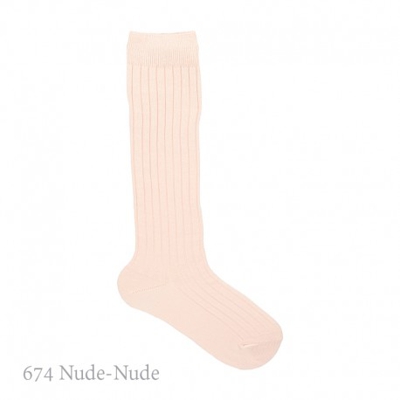 Calcetín Alto Canalé Condor. 674-nude 6