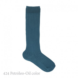 Calcetín Alto Canalé Condor. 424-petróleo 8 precio