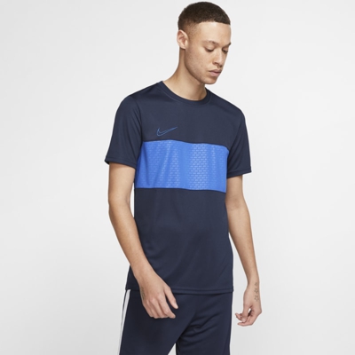 Nike Dri-FIT Academy Camiseta de fútbol de manga corta - Hombre - Azul