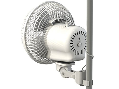 Ventilador oscilante con clip pinza 17cm 20W Secret Jardin (Monkey Fan MFO20)