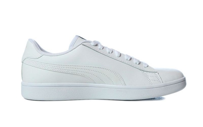Puma Smash V2 L Zapatilla De Ocio Hombres - Blanco, Negro