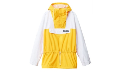 Parka Skidoo Tribe Amarillo Blanco