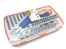 JUEGO DESTORNILLADORES DEXTER X64 PIEZAS en oferta