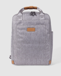 Golla - Mochila Grande Unisex De Material Reciclado En Gris Con Cremallera características