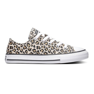 Converse - Zapatillas De Lona De Niña Chuck Taylor Con Animal Print