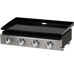 Plancha Presto 4, 4 quemadores, 9.7kW, Gris en oferta