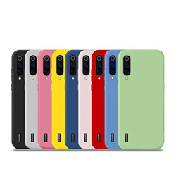YiKaDa - 9 x Funda Xiaomi Mi A3, Cárcasa Suave Silicona TPU, Funda Ultra-Delgado Flexible Protector - [ Negro + Rojo + Azul + Rosa + Verde + Translúci en oferta