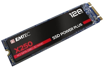 X250 M.2 128 GB Serial ATA III 3D NAND, Unidad de estado sólido