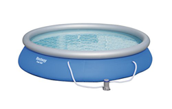 Bestway Fast Set - Piscina redonda con depuradora, diámetro de 457 x 84 cm en oferta