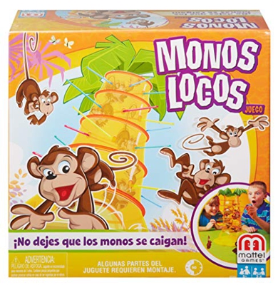 Mattel Games Monos locos, juego de mesa infantil (Mattel 52563)