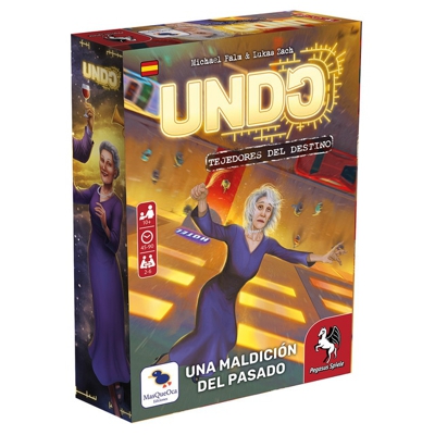 Ediciones Más Que Oca - Juego De Mesa Undo: Una Maldición Del Pasado
